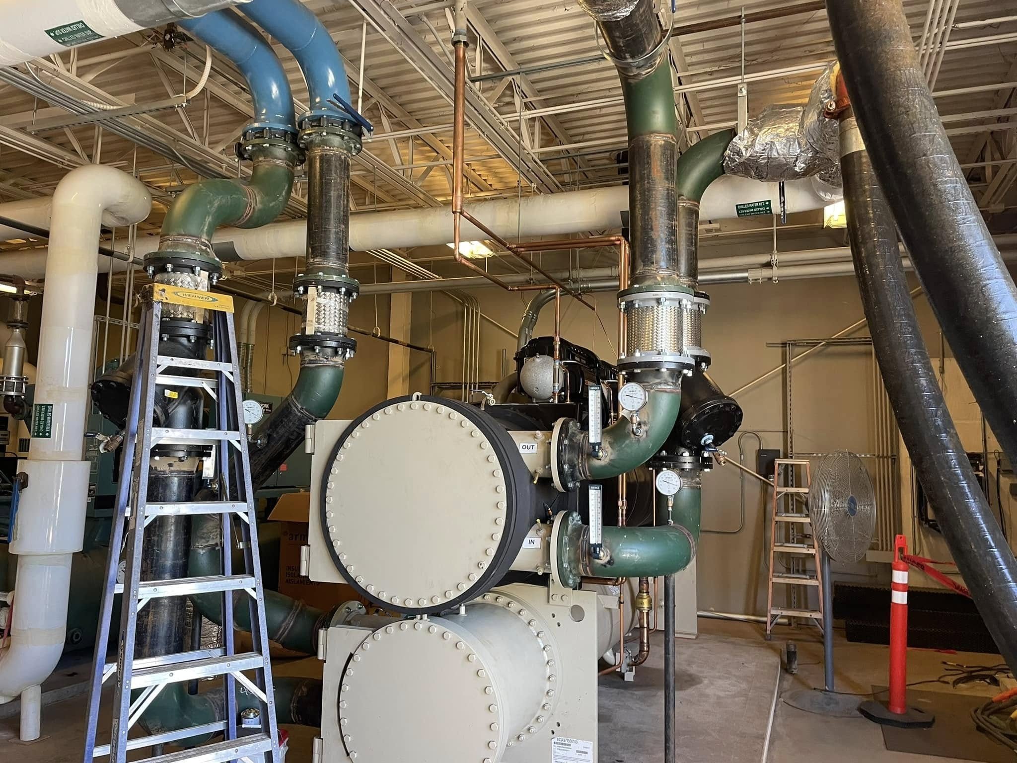 Commercial mechanical equipment maintained by Seneca Mechanical